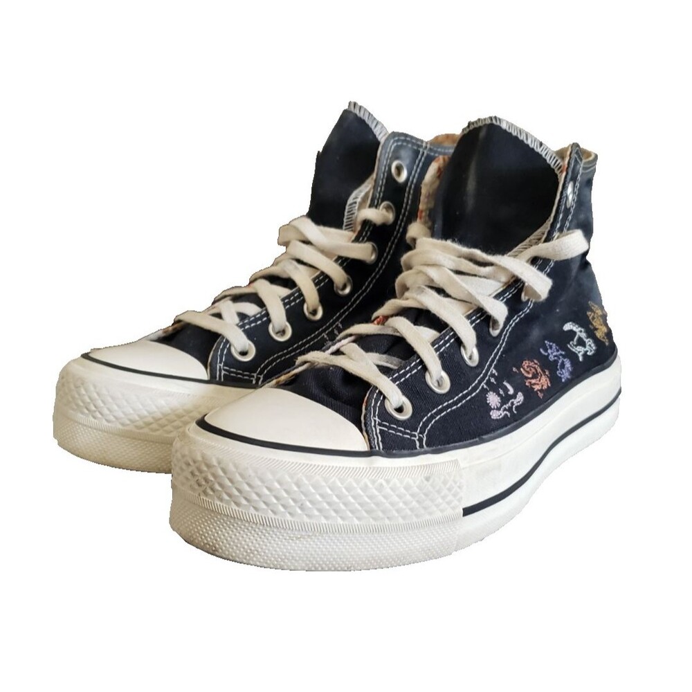 Converse Woman’s Chuck Taylor All Star Platform High Zodiac Sign Shoes Size 7